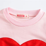 Baby Love round Neck Sweater Children's Pullover Top