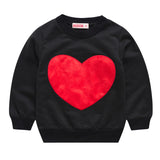 Baby Love round Neck Sweater Children's Pullover Top
