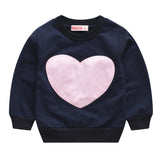 Baby Love round Neck Sweater Children's Pullover Top