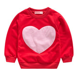 Baby Love round Neck Sweater Children's Pullover Top