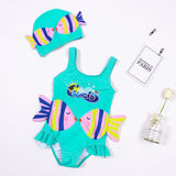 Cute Printed Swimsuit