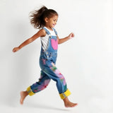 Lucky Sale-Printing and Dyeing Children's Overalls