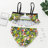 Watermelon Avocado Children's Swimsuit
