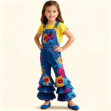 Lucky Sale-Flower Children's Overalls