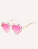 Kid's Eyewear Fashion Boys and Girls Sunglasses Cute Heart Kids Sunglasses