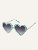 Kid's Eyewear Fashion Boys and Girls Sunglasses Cute Heart Kids Sunglasses