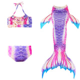Three-Piece Set Mermaid Swimsuit