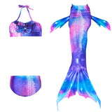 Three-Piece Set Mermaid Swimsuit