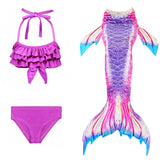 Three-Piece Set Mermaid Swimsuit