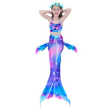 Three-Piece Set Mermaid Swimsuit