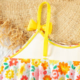 Children's Printed Swimsuit