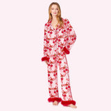 Printed Home Parent-Child Comfortable Suit