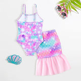 Mermaid Swimsuit Two-Piece Set