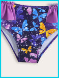 Butterfly Print Swimsuit