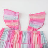 Rainbow Sling Top + Rainbow Trousers