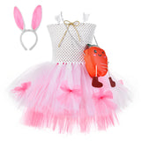 Rabbit Suit Cartoon Gauze Skirt Cute Animal Skirt