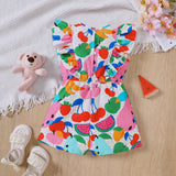 Fruit Printed Jumpsuit