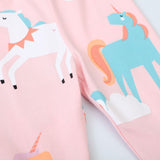 Girl's Animal Print Trousers