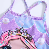 Mermaid Print Swimsuit