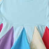 Sleeveless Rainbow Dress