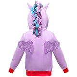 Kids' Overcoat New Children Printed Coat Foreign Trade Popular Style Girls My Little Pony: Friendship Is Magic Sweatshirt Hoodie