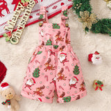 Christmas Printed Overalls
