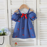 Strappy Bow Cute Dress