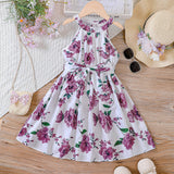 Romantic Sweet Pastoral Holiday Floral Skirt