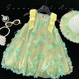 Flower Sleeveless Dress