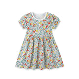 Children's Colorful Floral-Print Dress