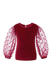 Mesh Sleeves Top