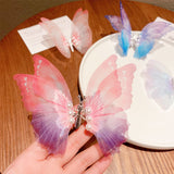 Moving Butterfly Barrettes