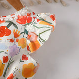 Flower Printing and Dyeing Dress