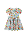 Children's Colorful Floral-Print Dress