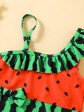 Watermelon Printing Swimsuit