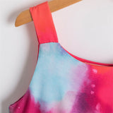 Tie-Dye Casual Dress