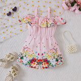 Spaghetti-Strap Floral Print Jumpsuit