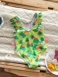 Pineapple Flamingo Swimsuit