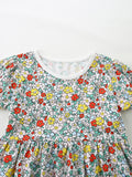 Children's Colorful Floral-Print Dress
