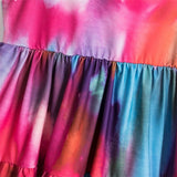 Tie-Dye Casual Dress