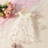 Girls' Petals Princess Mesh Dress