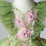 Flower Tulle Tutu Dress