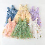 Butterfly Wings Mesh Dress