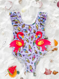 Cute Printed Swimsuit