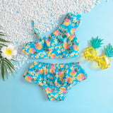 Pineapple Print Swimsuit
