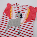 Unicorn Appliqu¡§| Dress