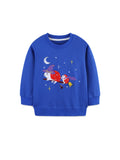 Halloween Cartoon Embroidered Sweatshirt