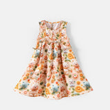 Girls' Sleeveless Bear Dress