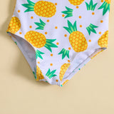Pineapple Print Swimsuit