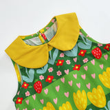 Sleeveless Printed Vest Skirt